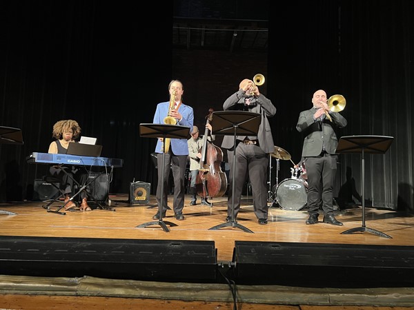 Jazz House Kids Band performs with Mr. Jones